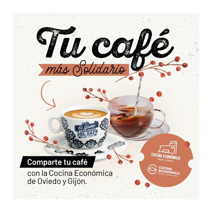 La Navidad solidaria de Cafés con el Globo y la Cocina Económica